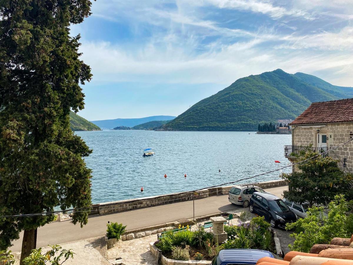Charming Bohemian House In Perast Villa Exteriör bild
